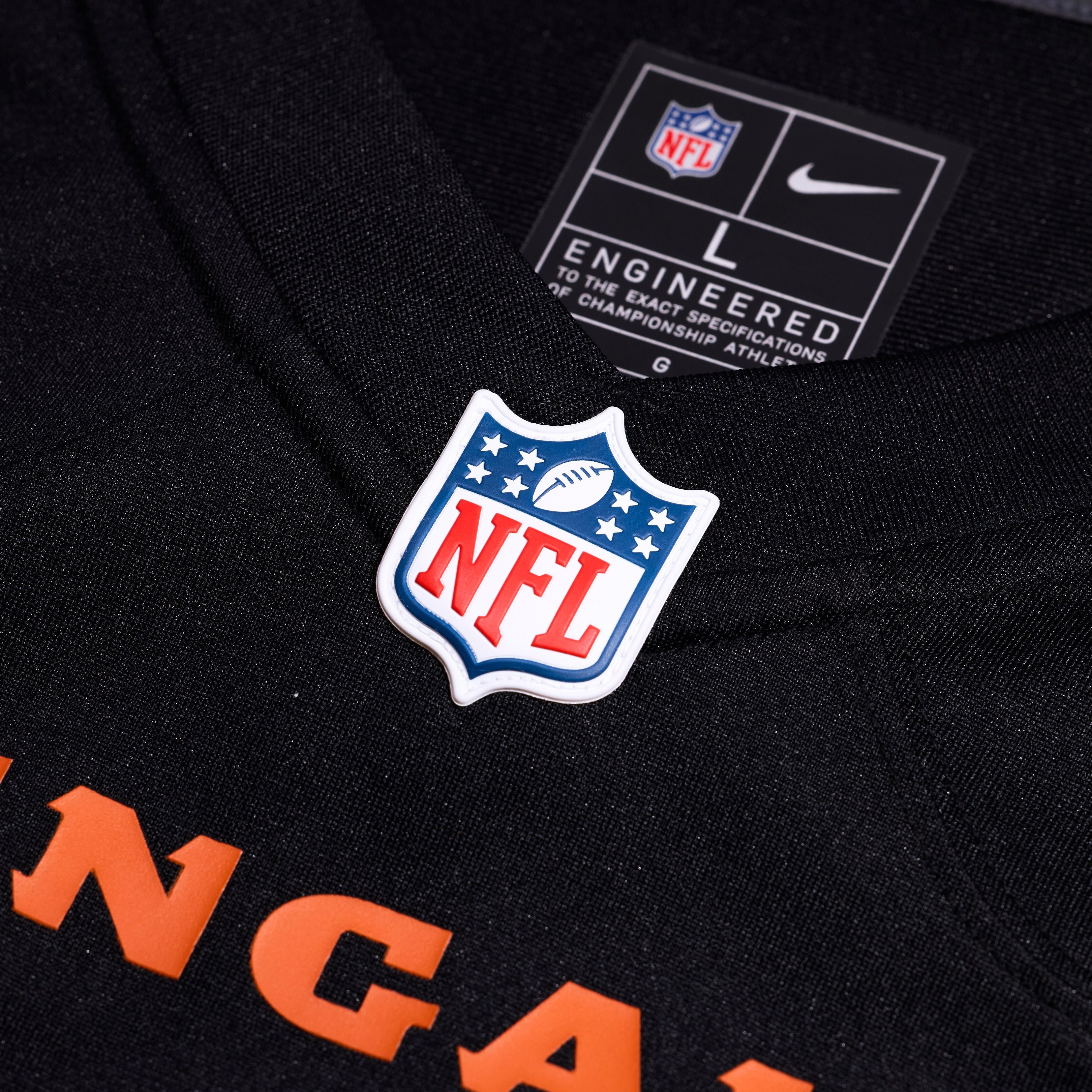 Men's Cincinnati Bengals Lemar Parrish Nike Black Team Retired Game Jersey