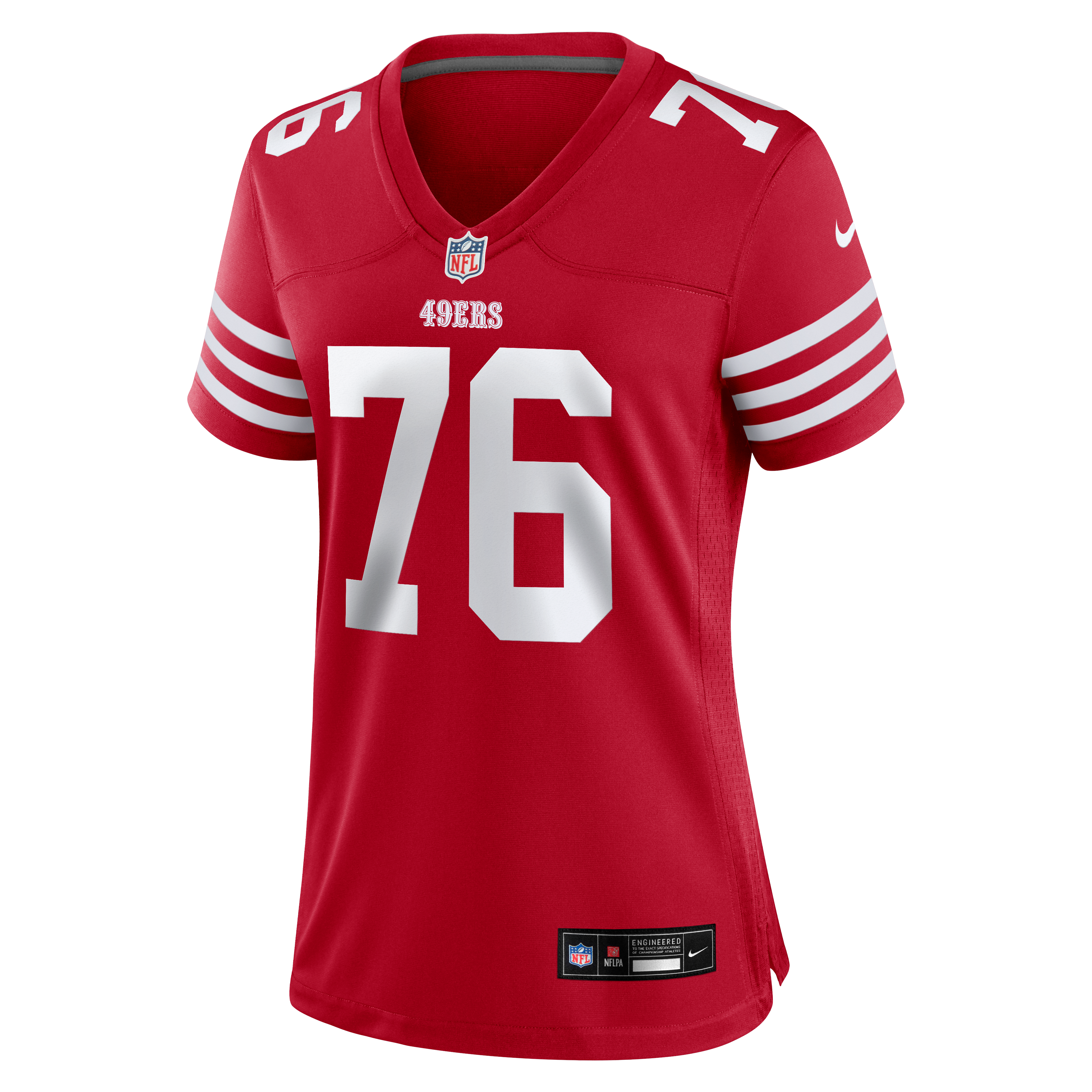Women's San Francisco 49Ers Osa Odighizuwa Nike Scarlet Team Game Jersey