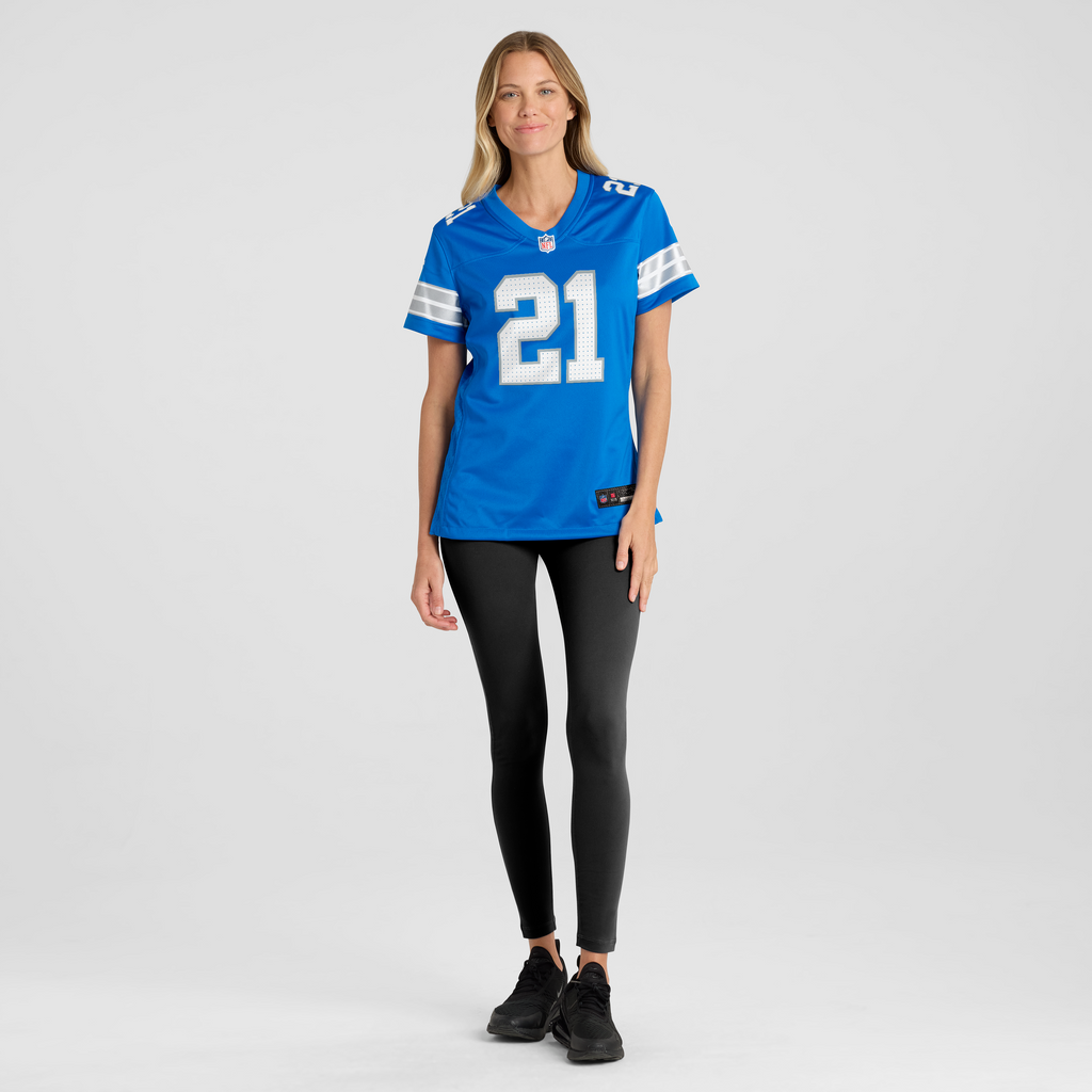 Women's Detroit Lions Roger Mccreary Nike Blue Team Game Jersey