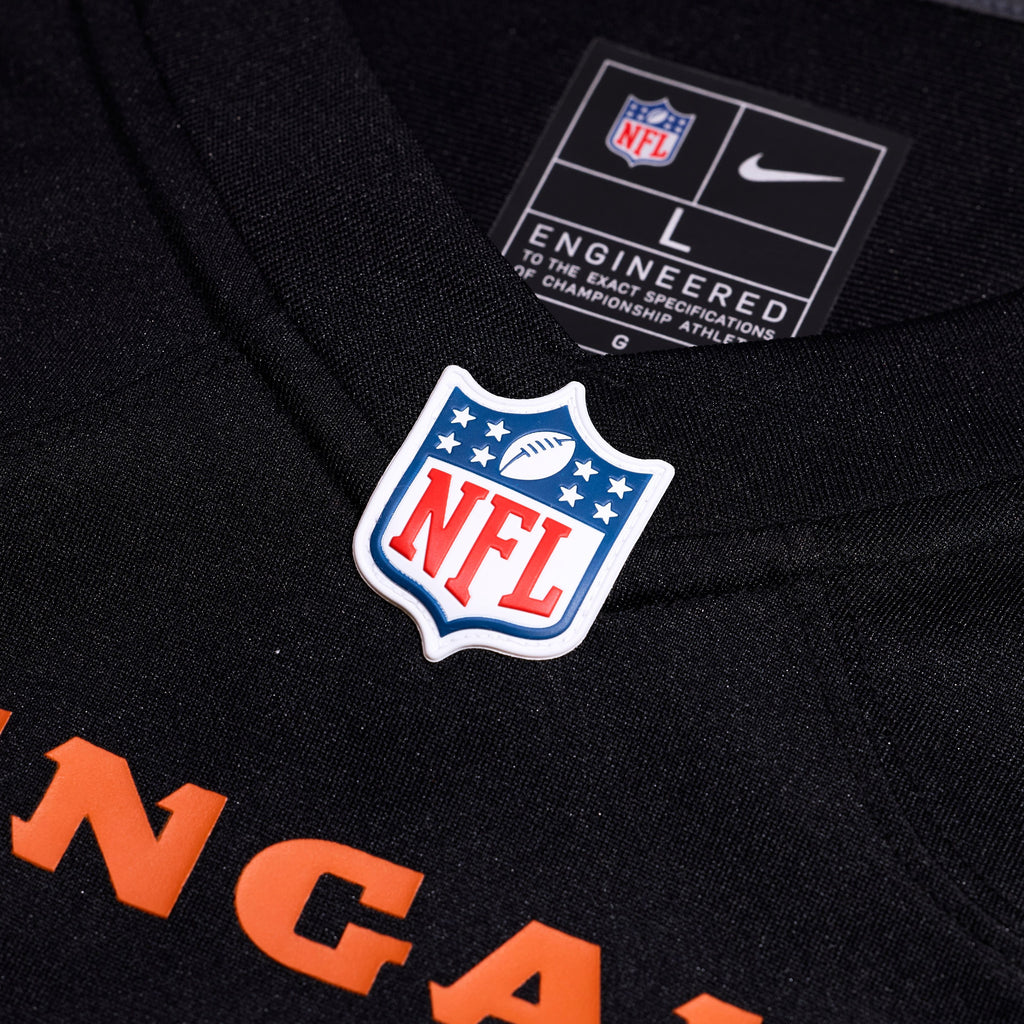 Men's Cincinnati Bengals Josh Johnson Nike Black Team Game Jersey