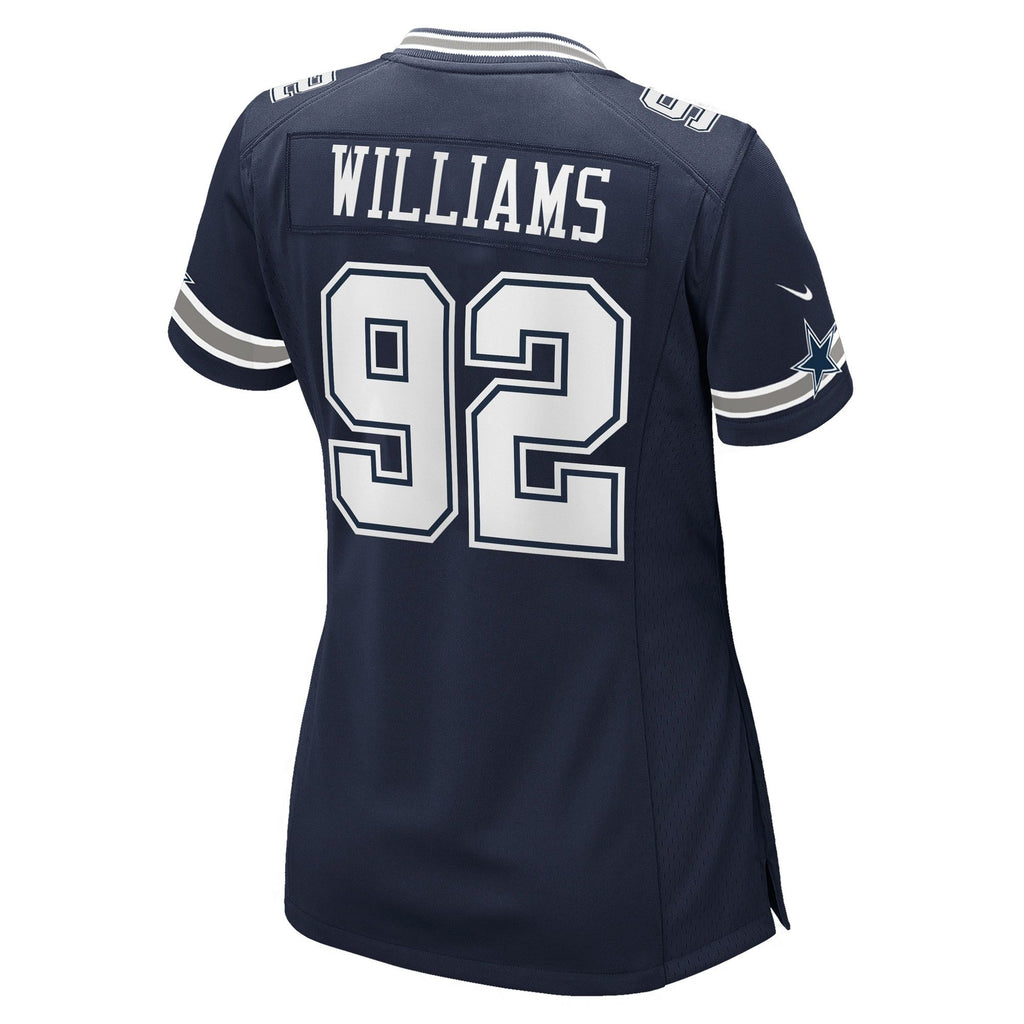 Women's Dallas Cowboys Quinnen Williams Nike Navy Team Game Jersey