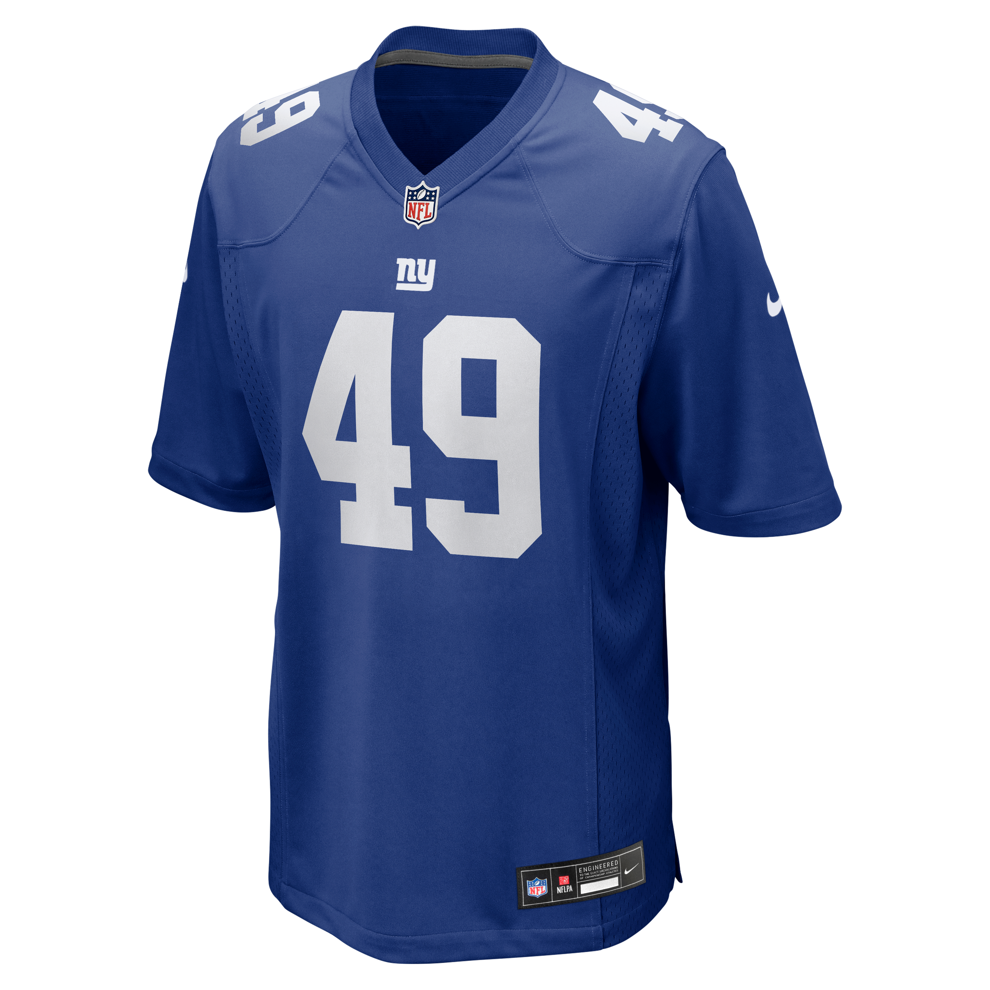 Men's New York Giants Tremaine Edmunds Nike Royal Team Game Jersey