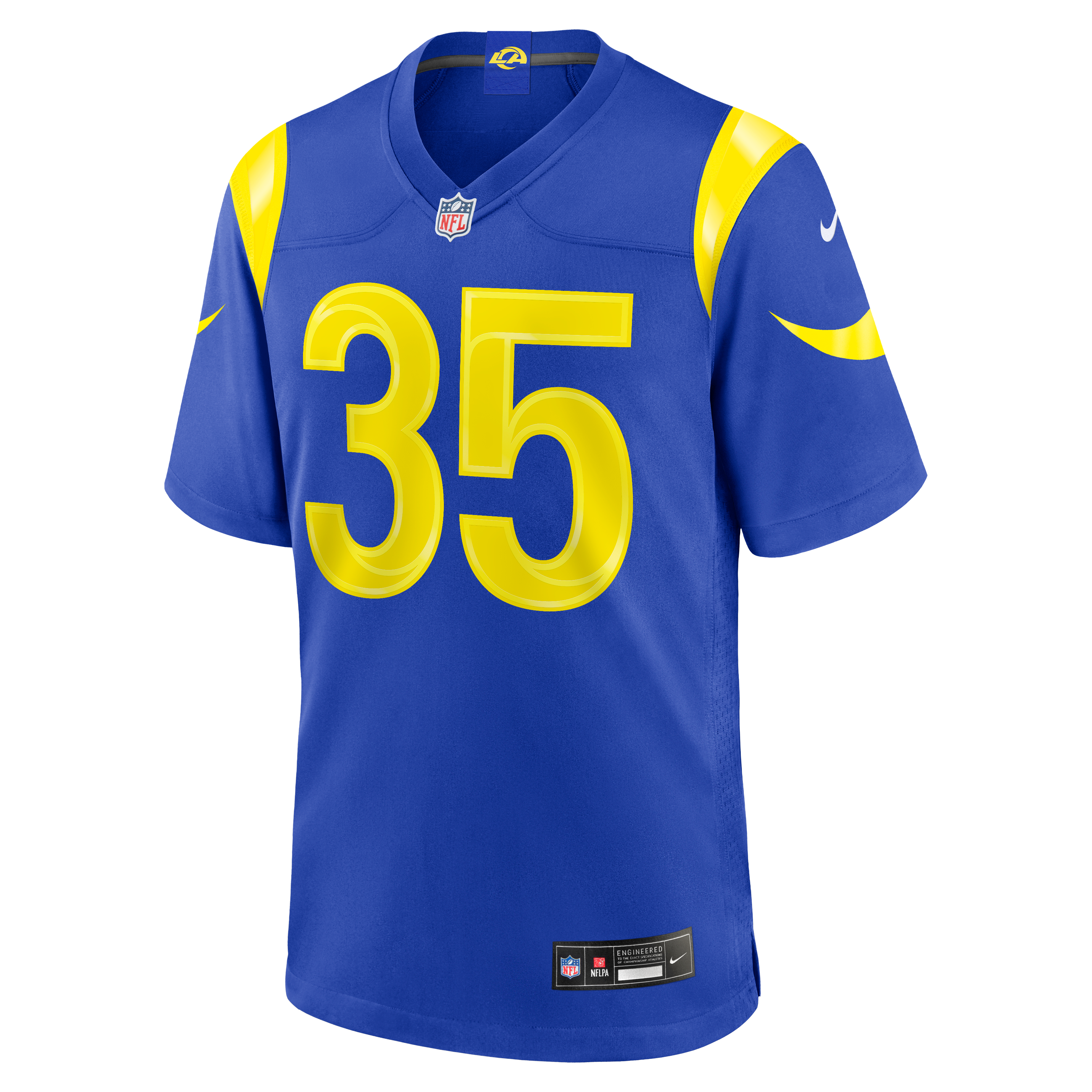 Men's Los Angeles Rams Jaylen Watson Nike Royal Team Game Jersey