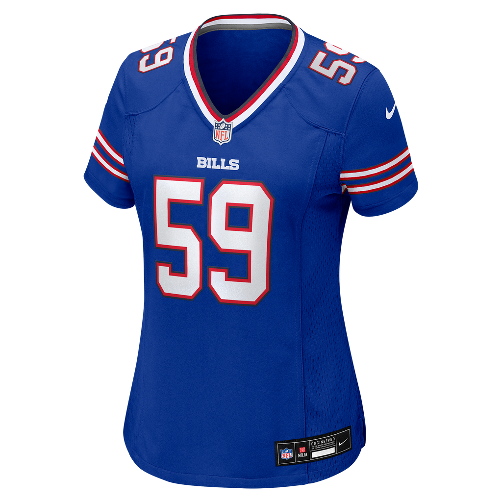 Women's Buffalo Bills Shaq Lawson Nike Royal Team Game Jersey