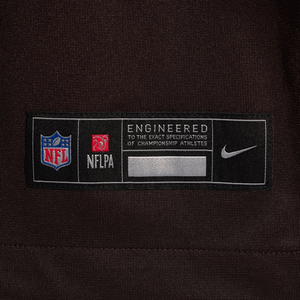 Men's Cleveland Browns Spencer Fano Nike Brown 2026 Nfl Draft First Round Pick No 9 Team Game Jersey