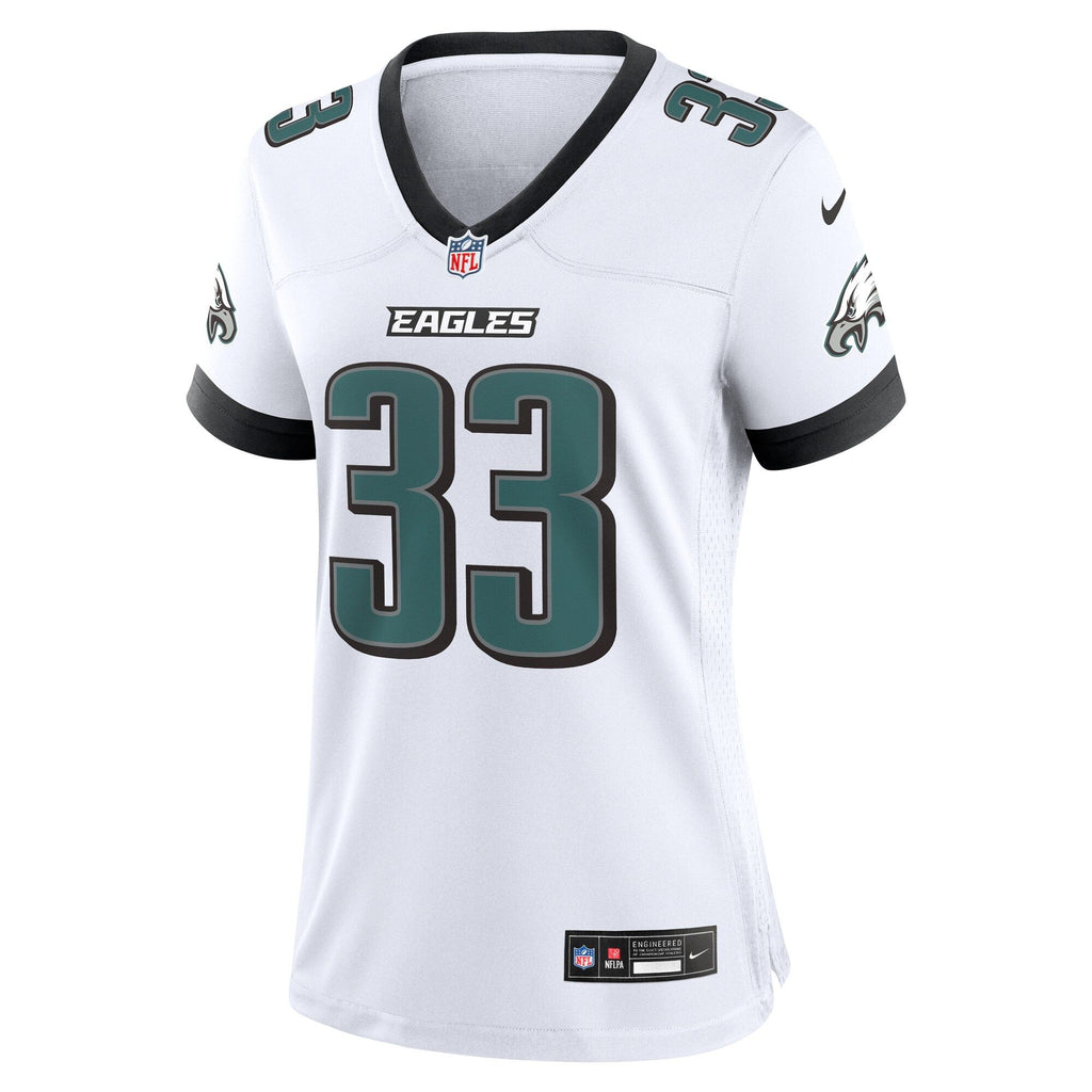 Women's Philadelphia Eagles Cooper Dejean Nike White Game Jersey