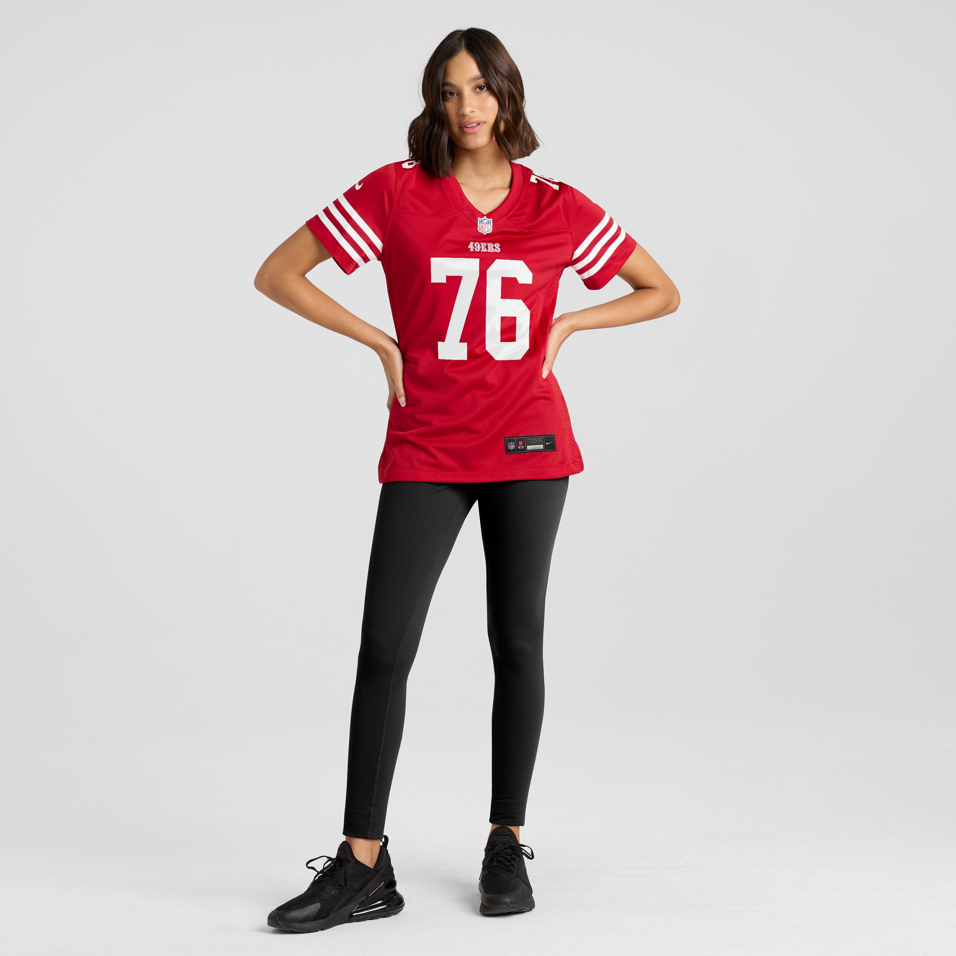 Women's San Francisco 49Ers Osa Odighizuwa Nike Scarlet Team Game Jersey