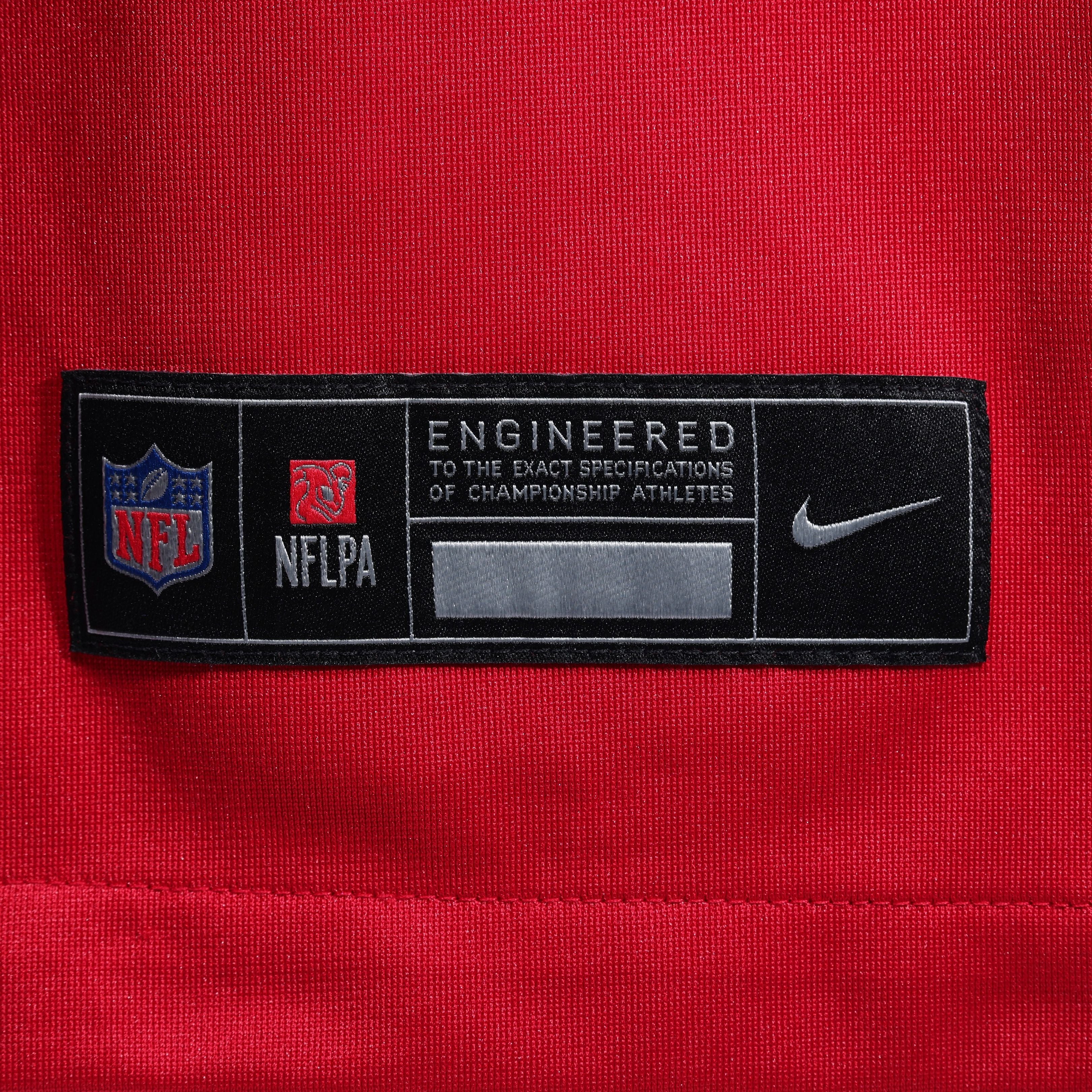 Men's Tampa Bay Buccaneers Billy Schrauth Nike Red Team Game Jersey