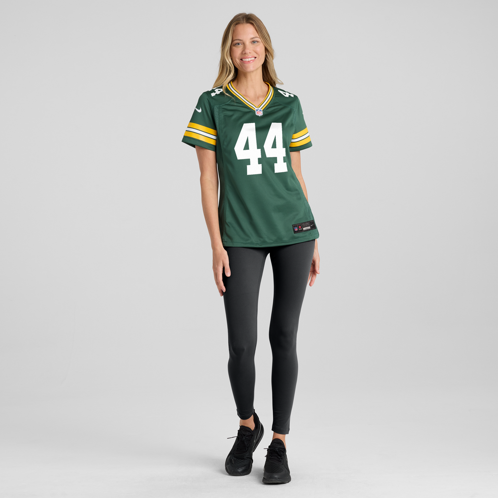 Women's Green Bay Packers Zaire Franklin Nike Green Team Game Jersey