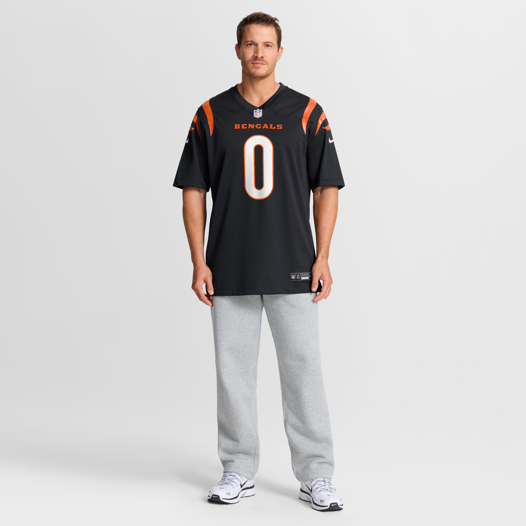 Men's Cincinnati Bengals Dj Turner Ii Nike Black Team Game Jersey