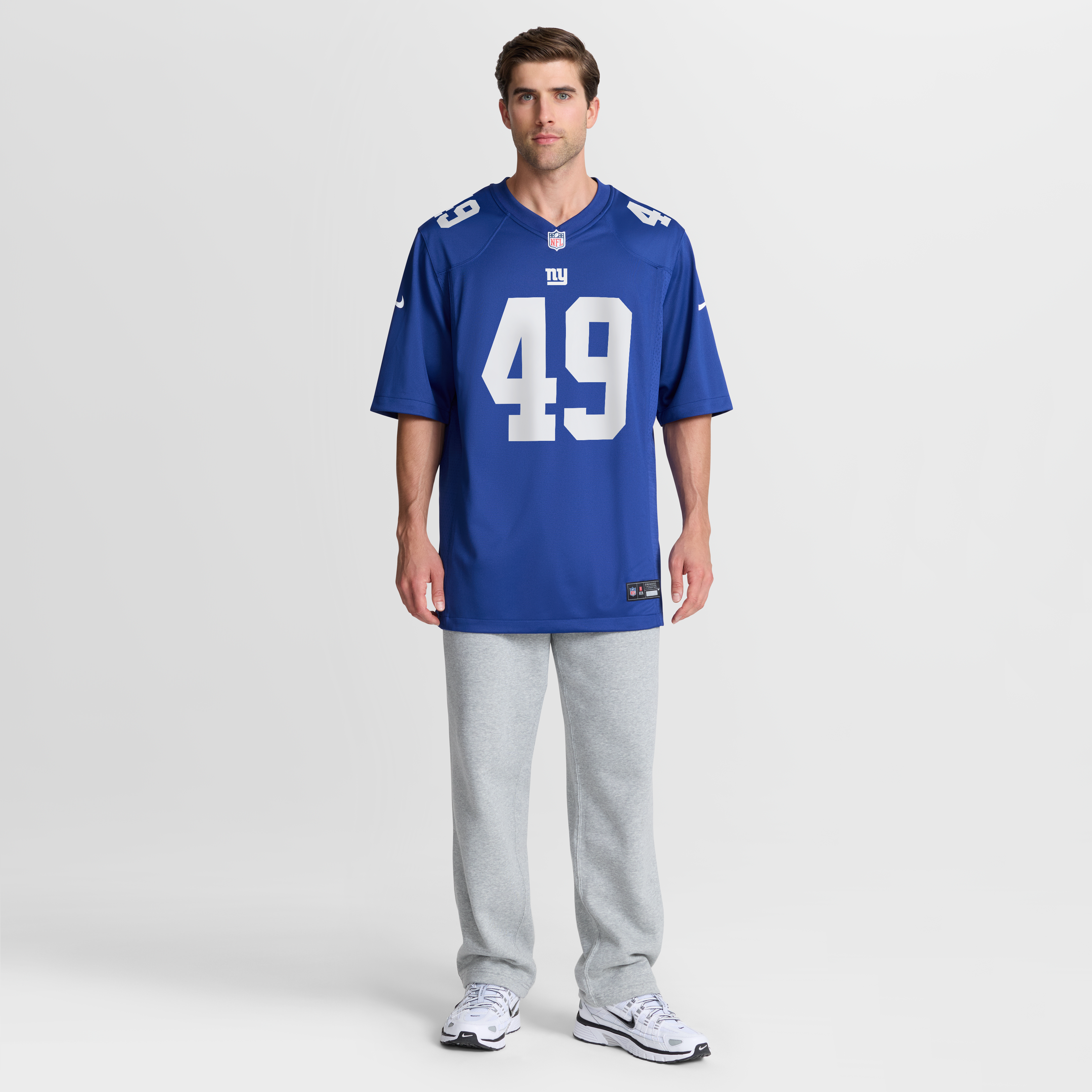 Men's New York Giants Tremaine Edmunds Nike Royal Team Game Jersey