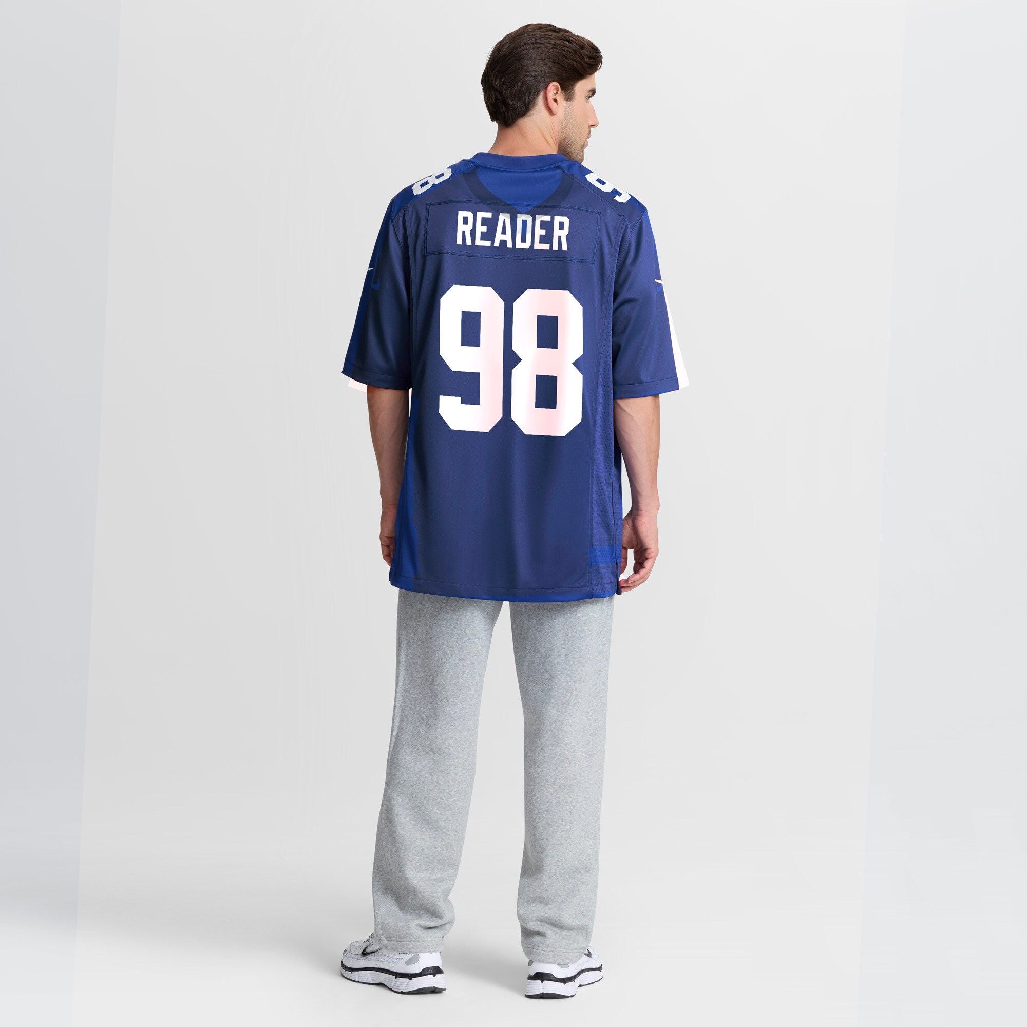 Men's New York Giants Dj Reader Nike Royal Game Jersey