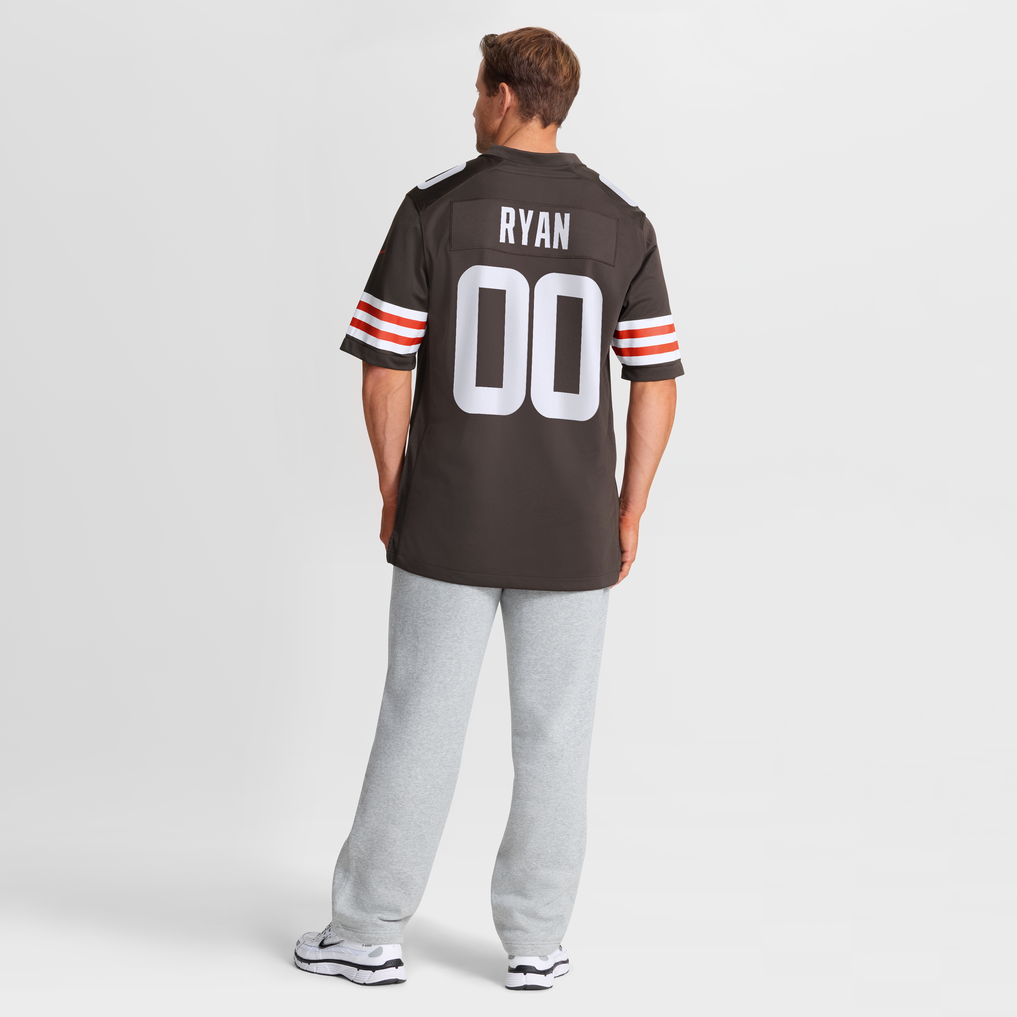 Men's Cleveland Browns Carsen Ryan Nike Brown Game Jersey